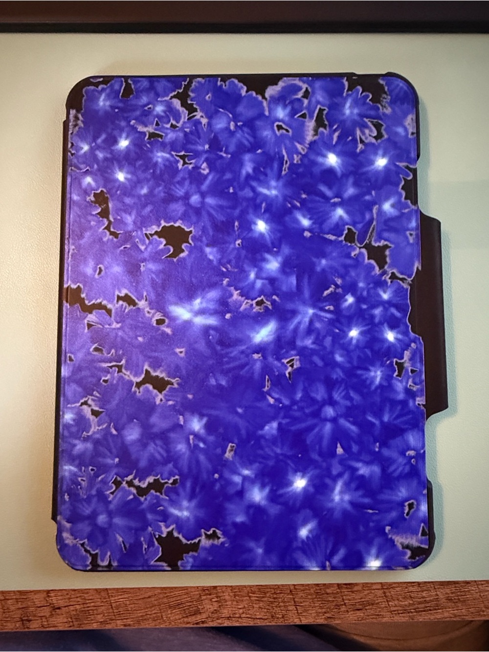 CASETiFY Blue Floral iPad Case with Stand | Apple Pencil Compatible